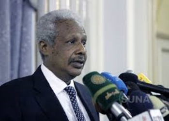 Sudanese finance minister Badr al-Din Mahmoud
