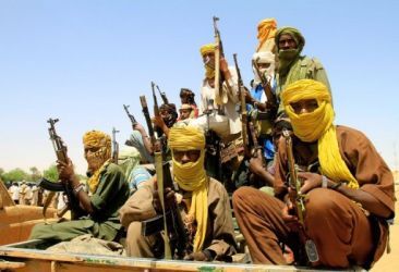 Rebel fighters from the Justice and Equality Movement (JEM), active in Sudan's western Darfur region (AFP)