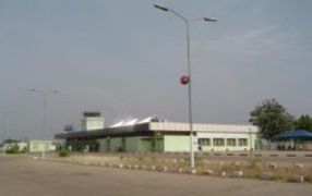The new Juba airport terminal under construction (photo credit: Rwandair)