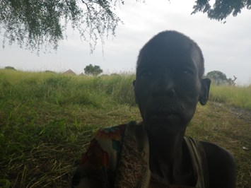 Nyabiel Garkuoth, 69, lost her three sons, who were killed after joining South Sudan's rebel forces (ST)