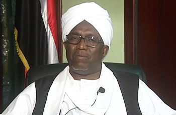 Sudan’s 2nd Vice President and head of the ruling National Congress Party (NCP) political sector, Hassabo Mohamed Abdel-Rahman (Ashorooq TV)