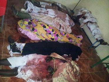 صور إرشيفية لقتلى الهجوم على شيوخ منواشي في قرية (حمادة) بجنوب دارفور 