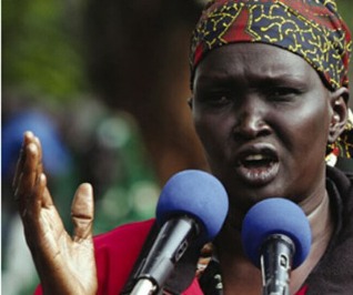 Rebecca Nyandeng de Mabior, the widow of the late John Garang, founding leader of the country’s ruling party (SPLM)