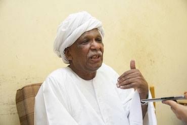 The political secretary of the Sudanese Communist Party, Mohammed Mokhtar al-Khateeb (ST)