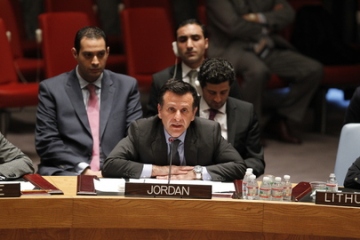 Mahmoud Daifallah Mahmoud Hmoud, Senior Deputy Permanent Representative of the Hashemite Kingdom of Jordan to the United Nations (UN Photo)