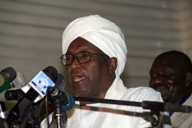 Sudanese vice-president Hassabo Mohamed Abdel-Rahman (Photo SUNA)