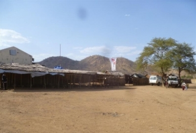 MSF's hospital in South Kordofan's Frandala village has twice been targeted by the Sudanese air force (Photo courtesy of MSF)