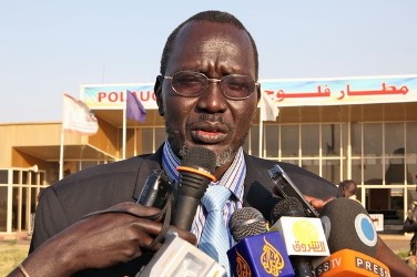 South Sudan finance minister Stephen Dhieu Dau (Getty)
