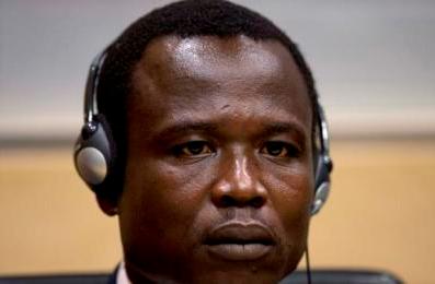 Dominic Ongwen, an LRA commander, waits for the judge to arrive during his first appearance at the ICC in The Hague on 26 January 2015 (Photo: Reuters/Peter Dejong)