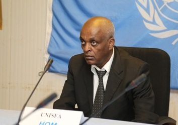 UNISFA chief Haile Tilahun Gebremariam (Photo UN)