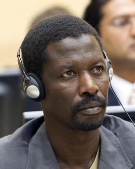 Abdallah Banda Abakaer Nourain at the International Criminal Court in The Hague on 17 June 2010 (Photo: AFP/Toussaint Kluiters)