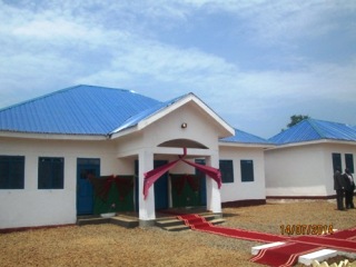 The premise of Wau county headquarters at Ngo Bagari, July 16, 2014 (ST)