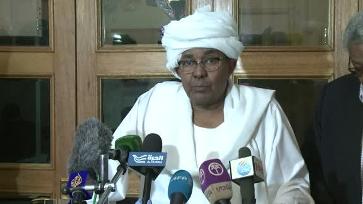 Chairman of Sudan’s National Electoral Commission (NEC) Mokhtar al-Asam (AFP)