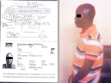 Ugandan suspect apprehended by Sudan security (SMC)