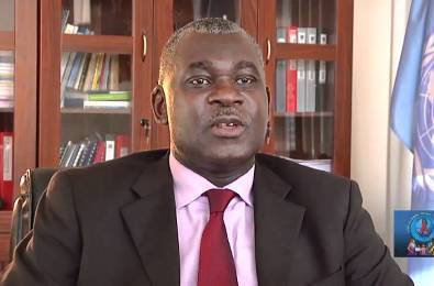 Deputy head of UN mission in South Sudan (UNMISS), Eugene Owusu (YouTube Photo)