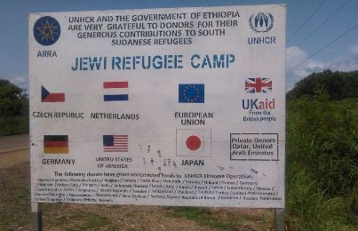 Jewi Refugee Camp, Gambella region, Ethiopia, July 6, 2015, (ST Photo)