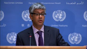 United Nations spokesperson Farhan Haq