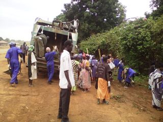 General cleaning in Wau town September 1, 2015 (ST)