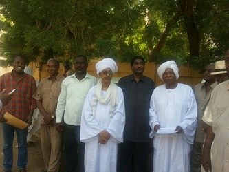 احتجاج قادة المعارضة تضامنا مع طلاب دارفور بالجامعات ـ الخرطوم 30 نوفمبر 2015 (سودان تربيون)