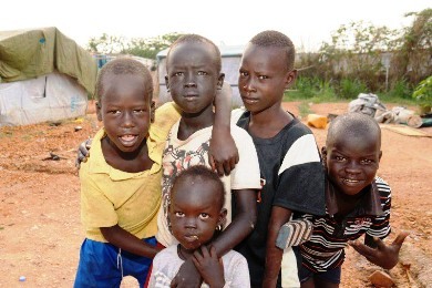 Children in South Sudan. (Photo UNMISS/Ilya Medvedev)