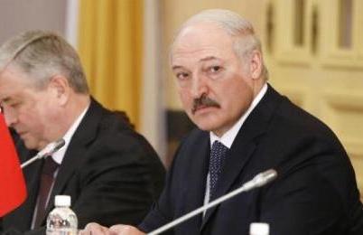 Belarus President Alexander Lukashenko listens during talks with Vietnamese President Truong Tan Sang in Hanoi, Vietnam, on Wednesday Dec. 9, 2015. (AP Photo/Tran Van Minh)