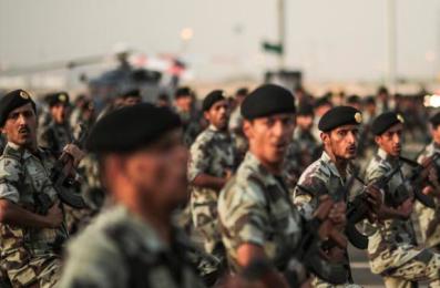 Saudi security forces take part in a military parade on Thursday, Sept. 17, 2015 (File Photo Reuters/Mosa'ab Elshamy)