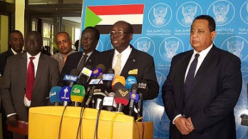 تصريحات مشتركة لوزيري خارجية السودان وجنوب السودان في الخرطوم. الأحد 3 يناير 2016 
