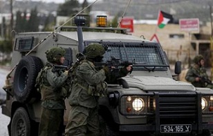 جنود اسرائيليون في الضفة الغربية 6 فبراير 2016 (رويترز)