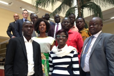 SPLA-IO Senior staff members who took part at the UN workshop (ST Photo)