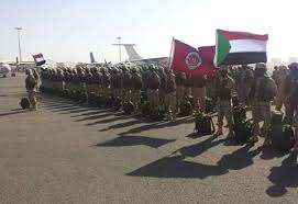 قوات سودانية في مناورات (رعد الشمال) بالسعودية ـ صورة من موقع وزارة الدفاع السودانية