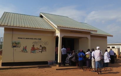 Special protection Unit Office in Yambio Hospital (ST Photo)