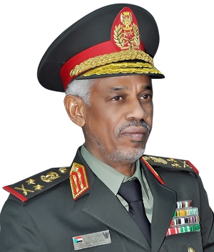 Sudan’s defence minister Awad Ibn Ouf (SUNA Photo)
