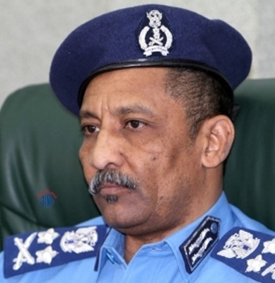 Director General of the Sudanese Police First Lieu. Gen. Hashim Osman al-Hussein (SUNA Photo)