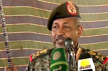 SAF Chief of General Staff, Ltd General Emad al-Din Adawi,
