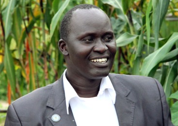 Matur Majok Magol former commissioner of Rumbek Central County Lakes state (ST Photo)