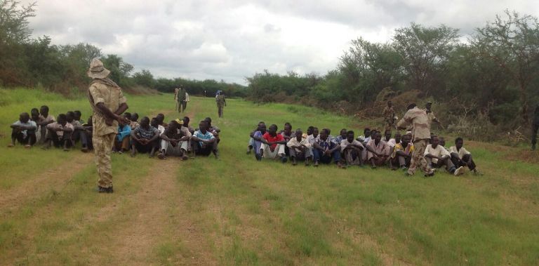 A picture  extended by the SPLM-N for the detainees and POWs that the group was preparing to release on 25 June 2016 (Photo ST)