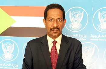 قريب الله خضر المتحدث بإسم وزارة الخارجية السودانية