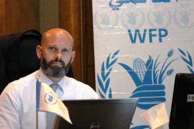 WFP's new Sudan Director Mathew Hollingworth (UN photo)