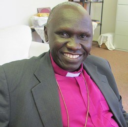 Kajo-Keji Diocese Bishop Rt. Rev. Anthony Poggo (ENS photo)