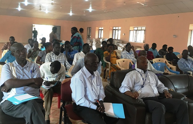 Section of participants during the Youth peace and reconciliation  workshop in Wau on  5, November, 2016 (ST Photo)