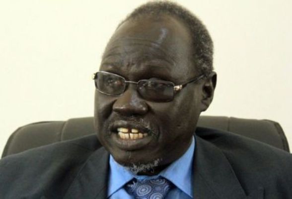South Sudanese parliamentary opposition leader Onyoti Adigo Nyikwec on August 31, 2011 -- (Getty Images)