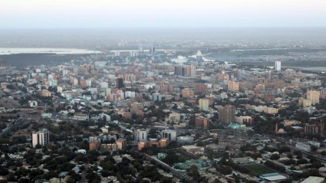 An aerial view of the Sudanese capital Khartoum (AFP/Khaled Desouki Photo)