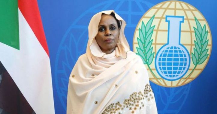Mrs Rahma Salih Elobied Salih, Sudan's Permanent Representative to the OPCW (Photo OPCW)