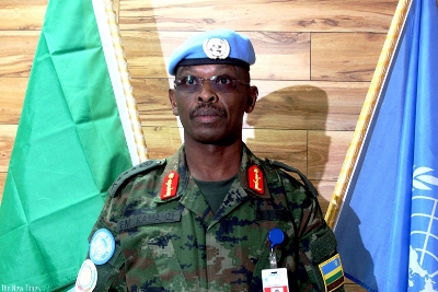 Rwanda’s Lt. General Frank Mushyo Kamanzi (New Times photo)
