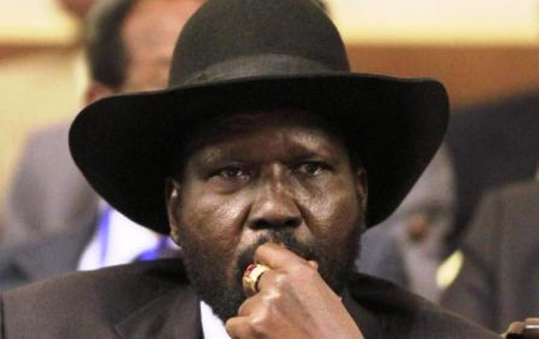 President Salva Kiir attends a session during the 25th Extraordinary Summit of the (IGAD) on South Sudan in Addis Ababa March 13, 2014 (Reuters Photo)