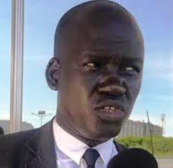 President of South Sudan Youth Union, Albino Bol Dhieu (File photo)