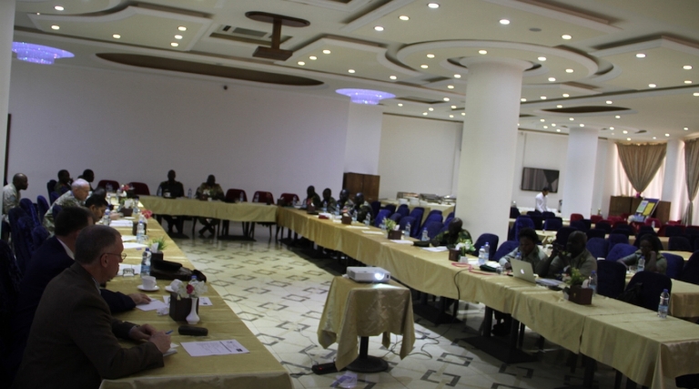 South Sudan Joint Military Ceasefire Commission (JMCC) meets on Wednesday in Juba on 13 December 2017 (JMEC photo)