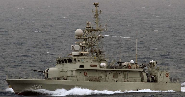 The United Arab Emirates navy fast attack craft Mubarraz  (Wikipedia photo)