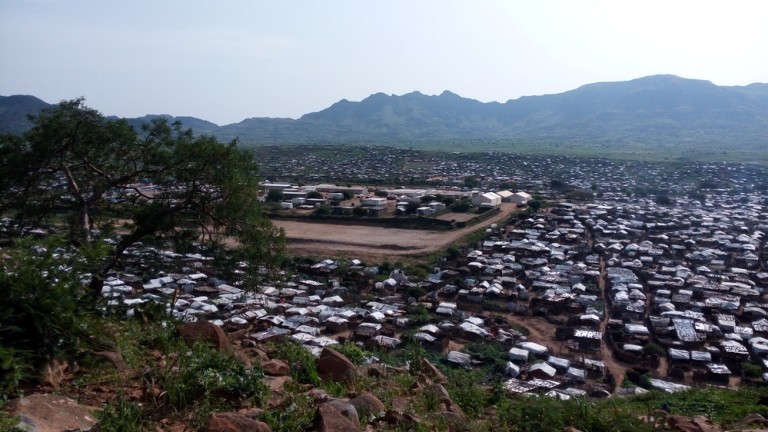 Sortoni IDPs camp has a population of 23,000, the vast majority of whom came in early 2016 when fighting started in Jebel Marrah mountains.(Photo MSF)