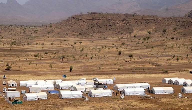 UNAMID’s new Temporary Operating Base in Golo, Jebel Marra, Central Darfur on 30 April 2018 (Photo UNAMID)